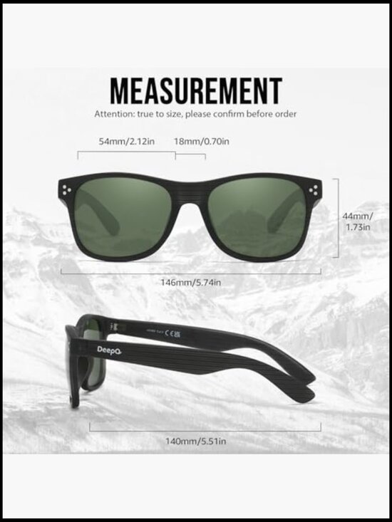 Polarized Sunglasses UV Protection Wrap Around for Running Cycling Fishing main image 4